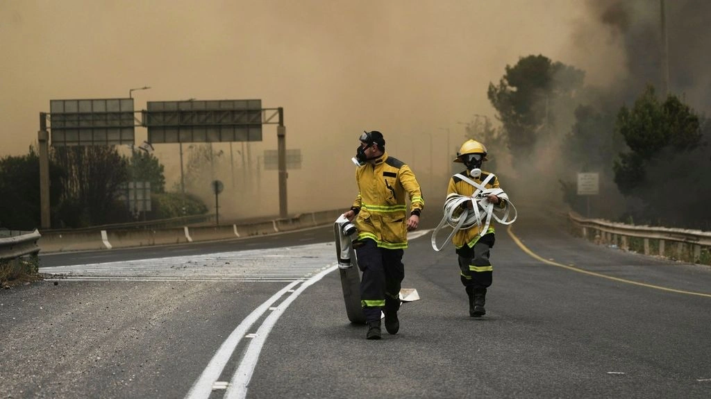 Καταστροφικές πυρκαγιές στο Ισραήλ.